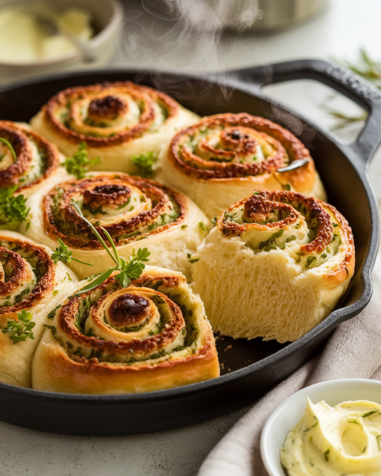 Herb & Garlic Swirl Rolls 1 1 12