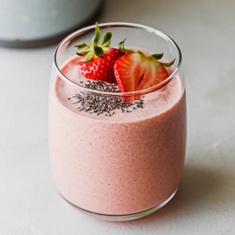 Strawberry Avocado Smoothie