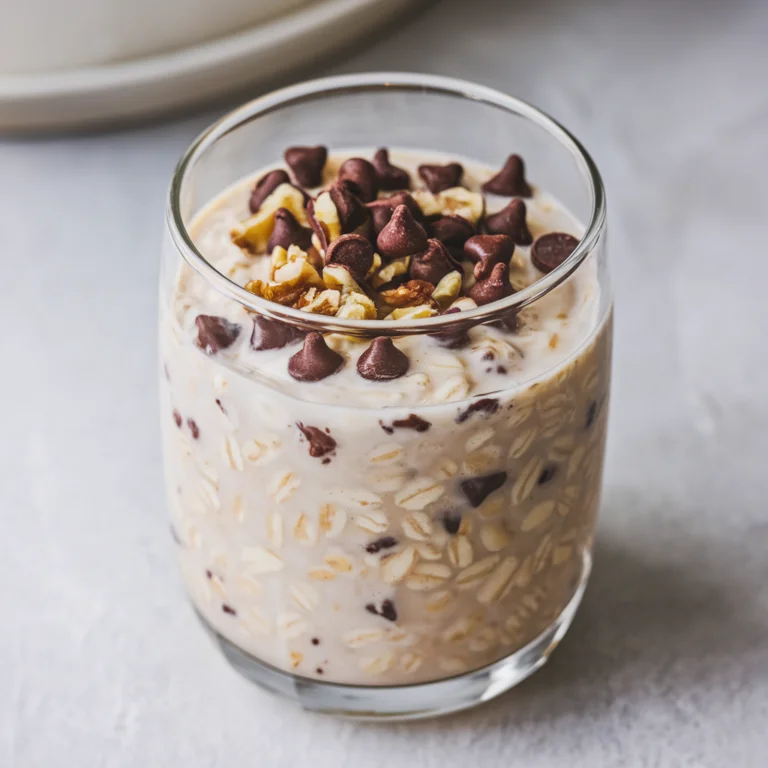 Cookie Dough Overnight Oats