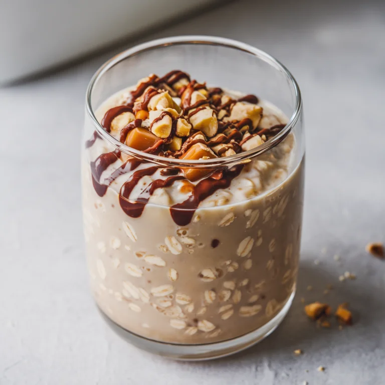 Snickers Overnight Oats